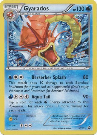 Gyarados - XY109 - Holo Promo