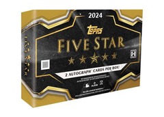 2024 TOPPS - FIVE STAR BASEBALL - HOBBY BOX