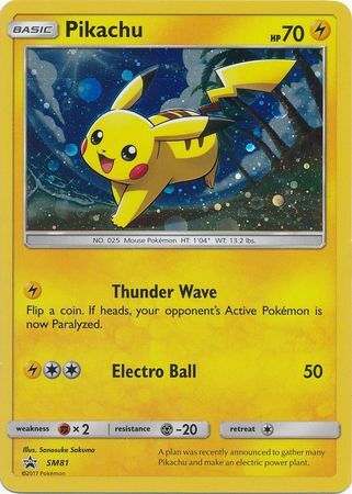 Pikachu - SM81 - Holo Promo
