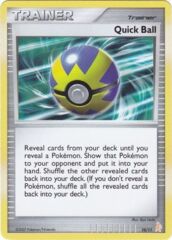 Quick Ball - 10/11 - DP Trainer Kit (Lucario)