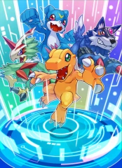 Digimon Sleeve (60ct) - Signs of Digivolution