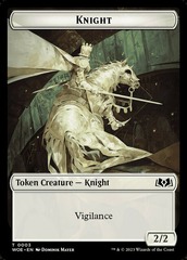 Knight Token - Foil