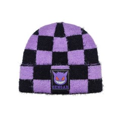 Pokemon - Gengar Checkerboard Beanie