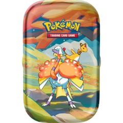 Pokemon Vibrant Paldea Mini tin - Espathra and Ampharos