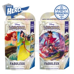 Disney Lorcana Fabled - Starter Deck A + B - FRANÇAIS