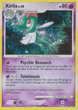 Kirlia - 8/17 - Holo Rare