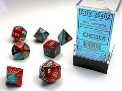 GEMINI 7-DIE SET RED-TEAL/GOLD