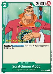 Scratchmen Apoo - ST02-008 - C - (Super Pre-Release Stamp)