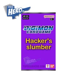 Digimon Hackers slumber Booster BT23 Booster Pack