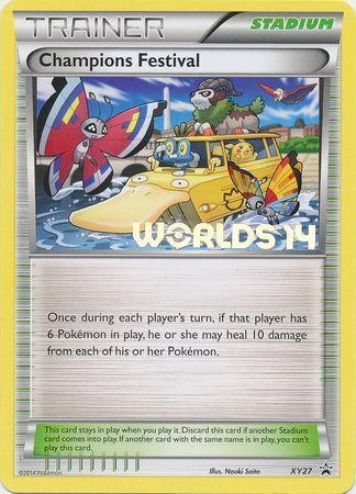 Champions Festival - XY27 - Worlds 14 Promo