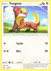 Yungoos - 12/30 - SM Trainer Kit (Lycanroc)
