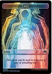 Copy Token // Gremlin Token - 0037 // 0023 - Ripple Foil