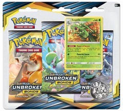 Sun & Moon - Unbroken Bonds 3 Pack Blister - Sceptile