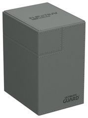 ULTIMATE GUARD - FLIP'N'TRAY -XENOSKIN DECK CASE (133+) - MONO GREY