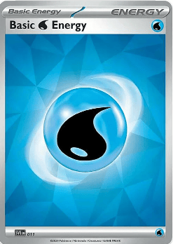 Basic Water Energy - Reverse Holo