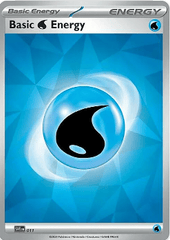 Basic Water Energy - Reverse Holo
