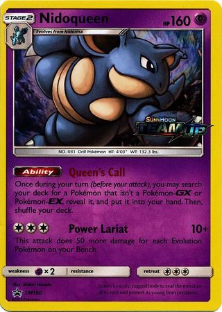 Nidoqueen - SM160 - Pre-Release Promo