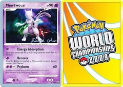 Mewtwo - 9/100 - David Cohen 2009 World Championship Card
