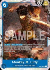Monkey D. Luffy - OP02-062 - SR