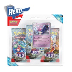 Scarlet & Violet - Stellar Crown 3 Pack Blisters - Tinkaton