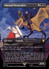 Abyssal Persecutor - 0525 - Borderless Silver Foil
