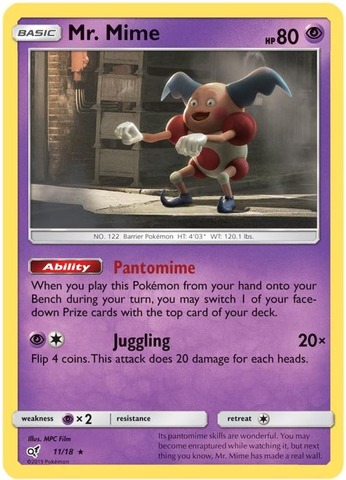 Mr. Mime - 11/18 - Holo Rare