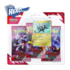 Pokemon Scarlet & Violet - SV10 Destined Rivals - 3PK Blister Zebstrika