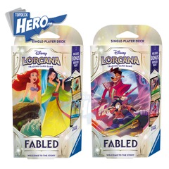 Disney Lorcana Fabled - Starter Deck A + B