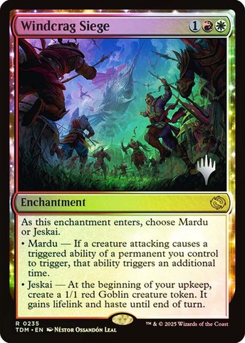 Windcrag Siege - Foil - Promo Pack