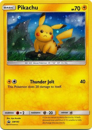 Pikachu - SM183 - Holo Promo
