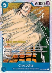 Crocodile - ST03-003 - SR - (Super Pre-Release Stamp)