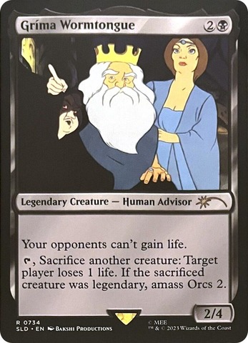 Grima Wormtongue - 0734 - Foil