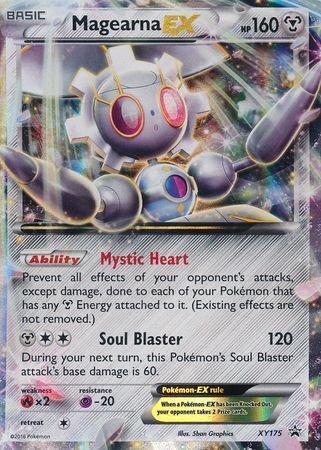 Magearna EX - XY175 - Ultra Rare Promo