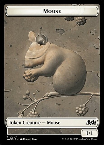 Mouse Token - Foil