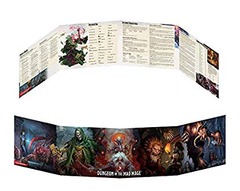 5th Edition D&D Dungeon Master's Screen - Waterdeep Dungeon of the Mad Mage