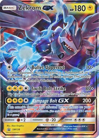 Zekrom GX - SM138 - Promo