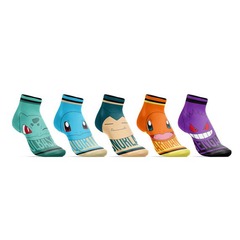 Pokemon - Characters 6 Pack Ankle Socks