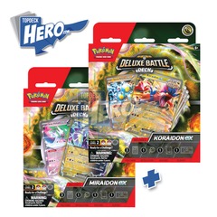 Pokemon Deluxe Battle decks - 1 of each -  Miraidon + Koraidon