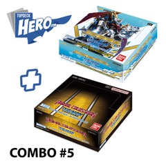 Digimon Card Game - BT08 New Awakening + EX-05 Animal Colosseum Booster Box - COMBO 5
