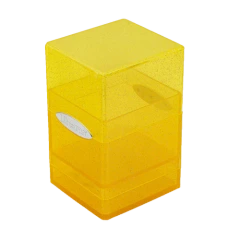 Ultra Pro - Satin Tower Glitter Yellow