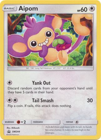 Aipom - SM244 - Promo