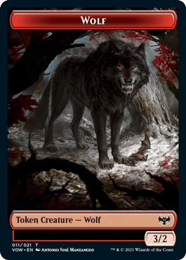 Wolf Token - 011 - Foil