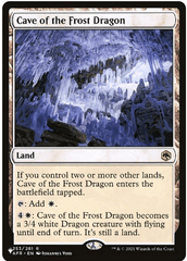 Cave of the Frost Dragon - Adventures in the Forgotten Realms