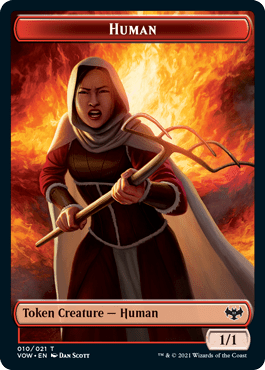 Human Token - 010 - Foil