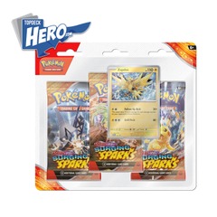 Scarlet & Violet - Surging Sparks 3 Pack Blisters - Zapdos