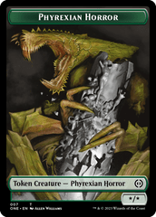 Phyrexian Horror Token - 007 - Foil