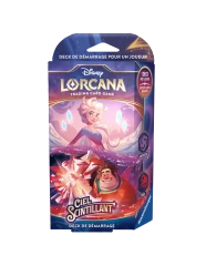 Disney Lorcana - Shimmering Skies Starter Deck Améthyste & Rubis (FRENCH) Ciel Scintillant