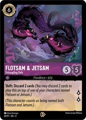 Flotsam & Jetsam - 40/P1 - Entangling Eels - Disney Lorcana - Cold Foil