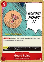 Guard Point - ST01-014 - C - (Super Pre-Release Stamp)