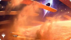 Ultra Pro - MTG Edge of Eternities - Adagia, Windswept Bastion - Playmat